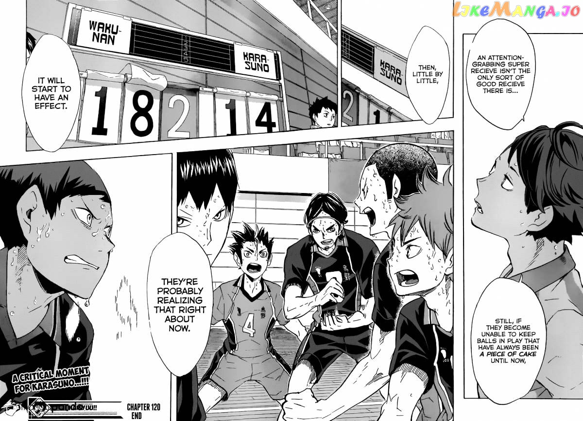 Haikyuu!!, Chapter 120 image 19